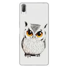 Чехол с птицами на Sony Xperia L3 (VPrint) (Милая Сова)