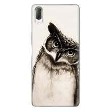 Чехол с птицами на Sony Xperia L3 (VPrint) (Сова)