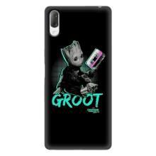 Чехол Супергерои Марвел на Хпериа Л3 – Groot