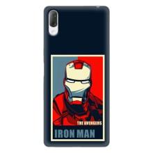 Чехол Супергерой Железный человек на Sony Xperia L3 – Art Iron man