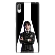 Чехлы Венсдей на Sony Xperia L3 Уэнсдей (AlphaPrint) (W-Wednesday)