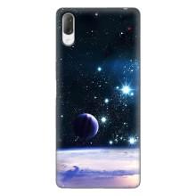 Космические Чехлы для Сони Хпериа Л3 (VPrint) (Космический вид)