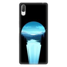 Літній Чохол на Sony Xperia L3 – Синій Водоспад