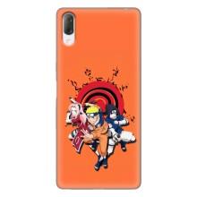 Naruto Anime Чехлы для Сони Хпериа Л3 (AlphaPrint)