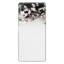 Чехлы с тематикой "ЦВЕТЫ" на Sony Xperia L3 – Цветы на стене