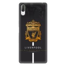 Силиконовые Чехлы принт Футбол на Sony Xperia L3 – Liverpool