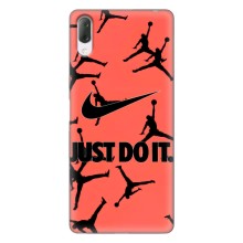 Силиконовый Чехол Nike Air Jordan на  (Just Do It)