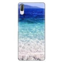 Силиконовый чехол с КАРТИНКАМИ лето для Sony Xperia L3 (AlphaPrint) (Море)