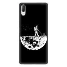 Силіконовый Чохол з принтом "Космонавти" на Sony Xperia L3 – Космонавт