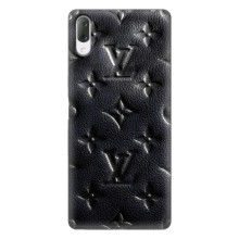 Текстурный Чехол Louis Vuitton для  (Черный ЛВ)