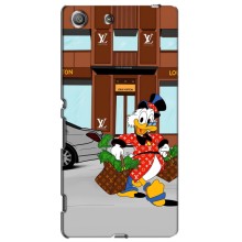 Чехлы для Sony Xperia M5, E5603, E5606, E5653, E5633, E5646, E5663 - Скрудж МакДак Louis Vuitton (PREMIUMPrint)