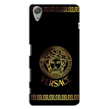 Чехлы VERSACE для Сони Эксперия Икс (PREMIUMPrint) (Logo Versace)