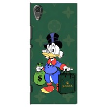 Чехлы для Sony Xperia XA1, G3121, G3123, G3125, G3112, G3116 - Скрудж МакДак Louis Vuitton (PREMIUMPrint) (Богатая Утка)