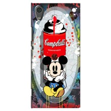 Чехол Disney Mouse Sony Xperia XA1, G3121, G3123, G3125, G3112, G3116 (PREMIUMPrint) (Американский Маус)