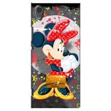 Чехол Disney Mouse Sony Xperia XA1, G3121, G3123, G3125, G3112, G3116 (PREMIUMPrint) (Minni с бантиком)