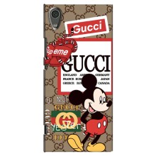 Чехол Disney Mouse Sony Xperia XA1, G3121, G3123, G3125, G3112, G3116 (PREMIUMPrint) (Стильный Микки)