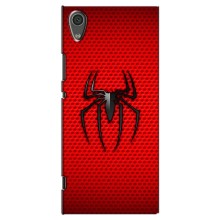 Чехол с человеком пауком для Sony Xperia XA1, G3121, G3123, G3125, G3112, G3116 - (AlphaPrint) – Паук Марвел