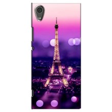 Чехол Эйфелева Башня для Sony Xperia XA1, G3121, G3123, G3125, G3112, G3116 - (AlphaPrint)