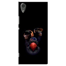 Чехол с Обезьянами Sony Xperia XA1, G3121, G3123, G3125, G3112, G3116 - (AlphaPrint)