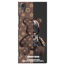 Крутые Чехлы Луи Виттон для Sony Xperia XA1, G3121, G3123, G3125, G3112, G3116 (AlphaPrint) (Медведь Луи Витон)