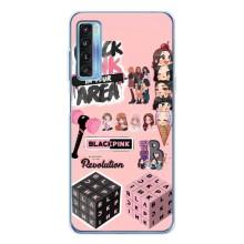 Чохли з картинкою для TCL 20L Plus – BLACK PINK колаж