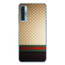Чехлы Бренд GUCCI для TCL 20L Plus – Фон Гуччи