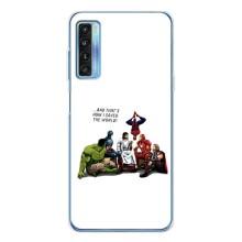 Чохли для TCL 20L Plus (Для Християн) – Ісус супергерой
