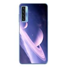 Чехлы КОСМОС для TCL 20L Plus – Планета в космосе