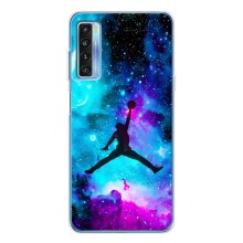 Чехлы для TCL 20L Plus - с картинкой JORDAN (AlphaPrint) (Яркий Джордан)