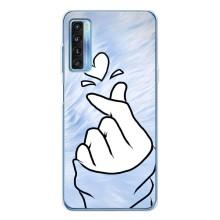 Чохол (Знак сердечка) для TCL 20L Plus – Серце знак