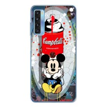 Чехол Disney Mouse TCL 20L Plus (PREMIUMPrint) (Американский Маус)