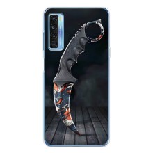 Чехол КИБЕРСПОРТ для TCL 20L Plus – Кинжал КС ГО
