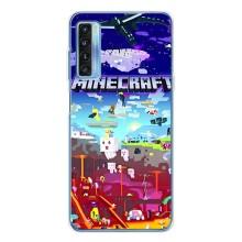 Чехол майнкрафт для TCL 20L Plus – MINECRAFT