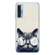 Чехол на тематику: Коты для TCL 20L Plus – Модный кот
