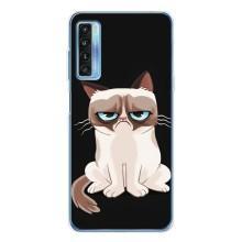 Чехол на тематику: Коты для TCL 20L Plus – Взгляд кота