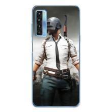 Чохол з картинкою "Герой Pubg" на TCL 20L Plus – Пабг