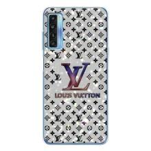 Чехол Стиль Louis Vuitton на TCL 20L Plus – Яркий LV