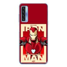 Чохол Супергерой Залізна Людина на TCL 20L Plus – Iron man