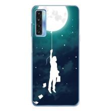 Чохол (ТПУ) з планетами на TCL 20L Plus – To The moon