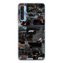 Чехол Формула1 на TCL 20L Plus – Коллаж Ф1