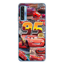 Силиконовый чехол Маквин для TCL 20L Plus – Коллаж Маквин