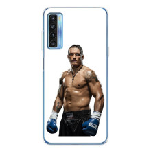 Чехол с картинкой Александр Усик для TCL 20L Plus – Усик на белом