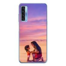 Чохол з мультфільмом Ваяна TCL 20L Plus (Ваяна та Сімеа)