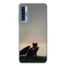 Чохол як приборкати дракона на TCL 20L Plus (Беззубик)