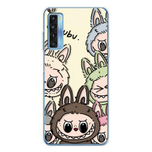 Чохол з Лабубу на TCL 20L Plus (Колаж Лабубу)