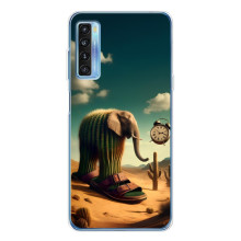 Чехол с мемами тралалело тралала для TCL 20L Plus
