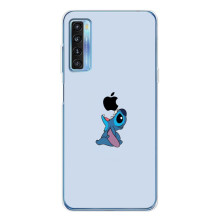Чохол з принтом Стіч на TCL 20L Plus (Stitch apple)