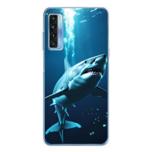 Чохол з картинкою 'Хижаки' для TCL 20L Plus – Акула