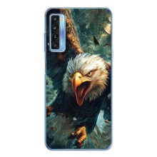 Чохол з картинкою 'Хижаки' для TCL 20L Plus – Орел