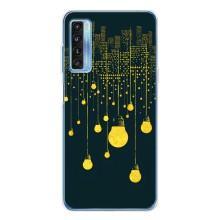 Силиконовые Чехлы Любимому человеку для TCL 20L Plus – Ночной город